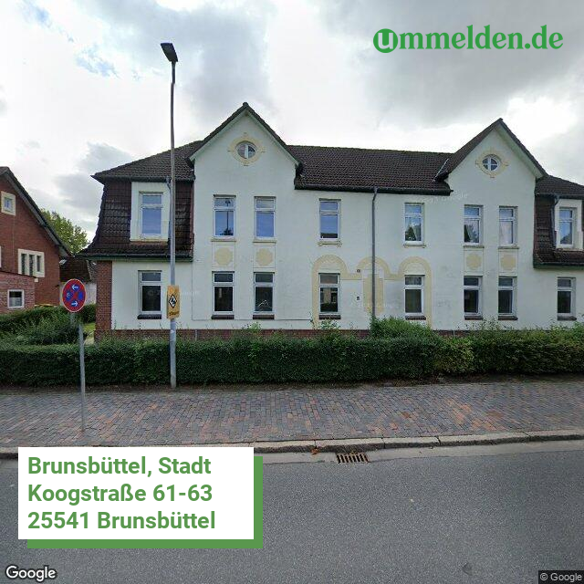 010510011011 streetview amt Brunsbuettel Stadt