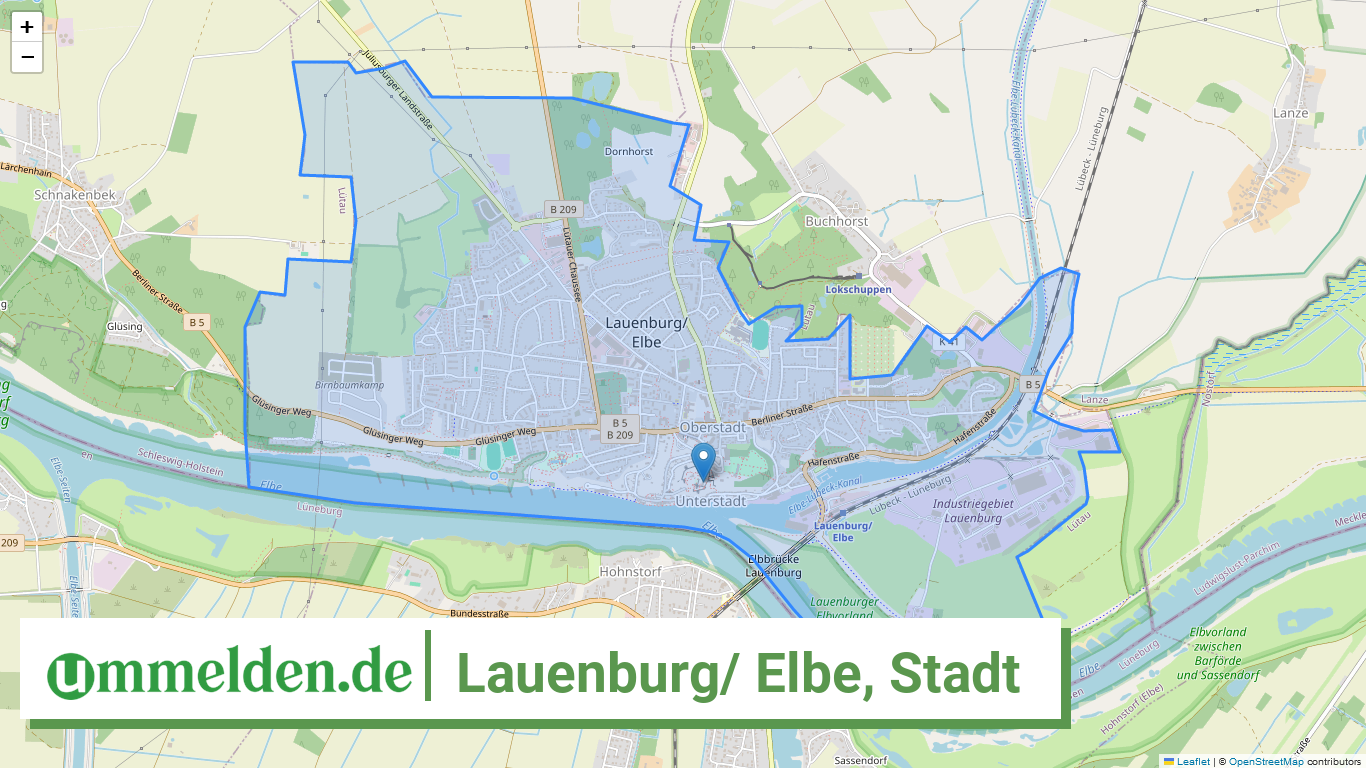 010530083083 Lauenburg Elbe Stadt