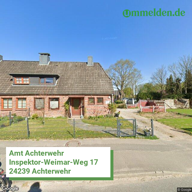 010585803 streetview amt Amt Achterwehr