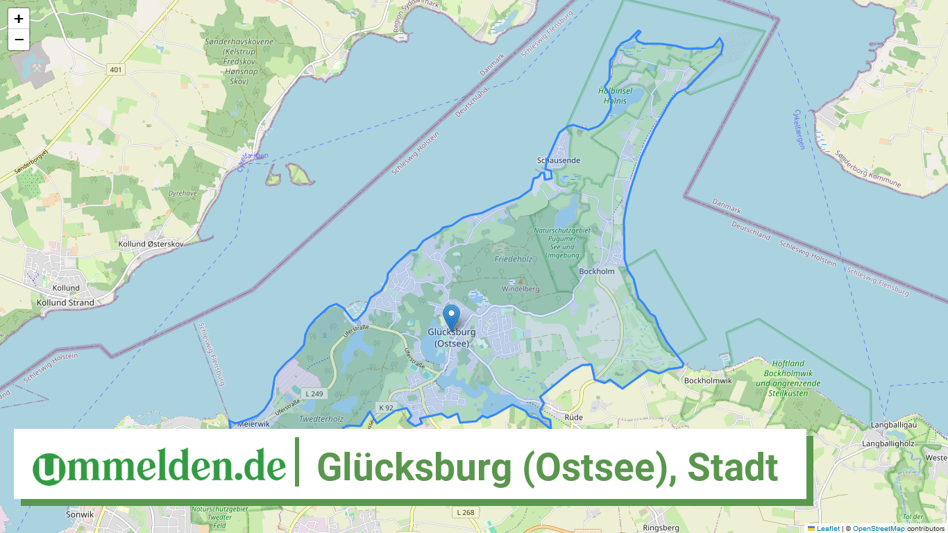 010590113113 Gluecksburg Ostsee Stadt