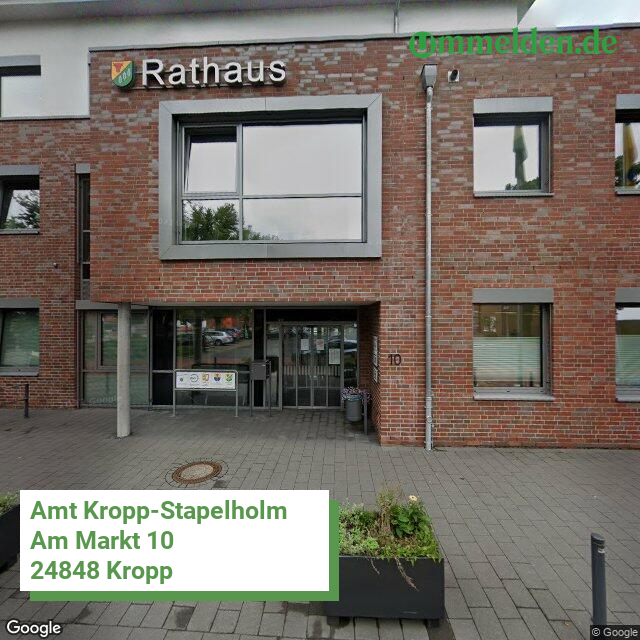 010595996 streetview amt Amt Kropp Stapelholm