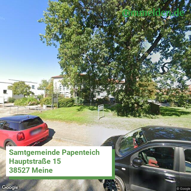 031515406 streetview amt Samtgemeinde Papenteich