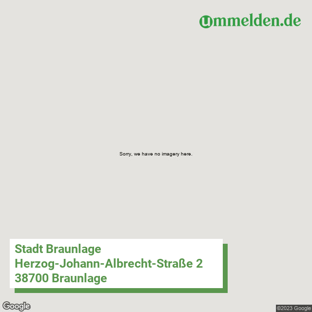 031530016016 streetview amt Braunlage Stadt