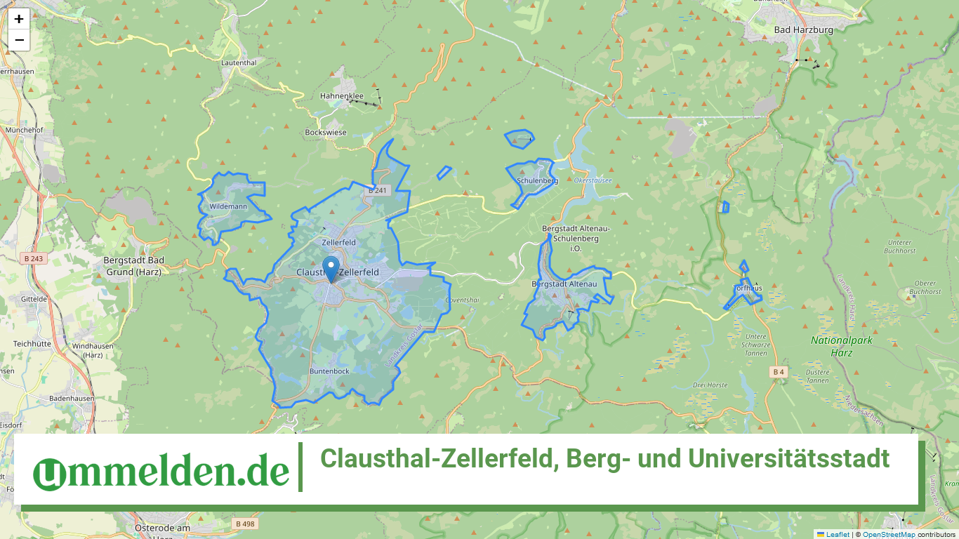 031530018018 Clausthal Zellerfeld Berg und Universitaetsstadt