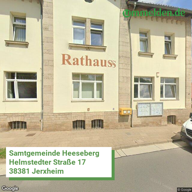 031545402 streetview amt Samtgemeinde Heeseberg