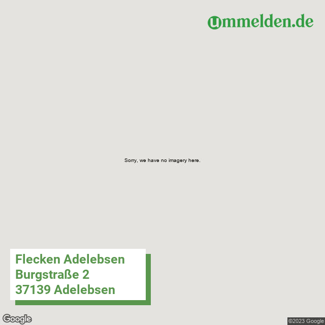 031590001001 streetview amt Adelebsen Flecken