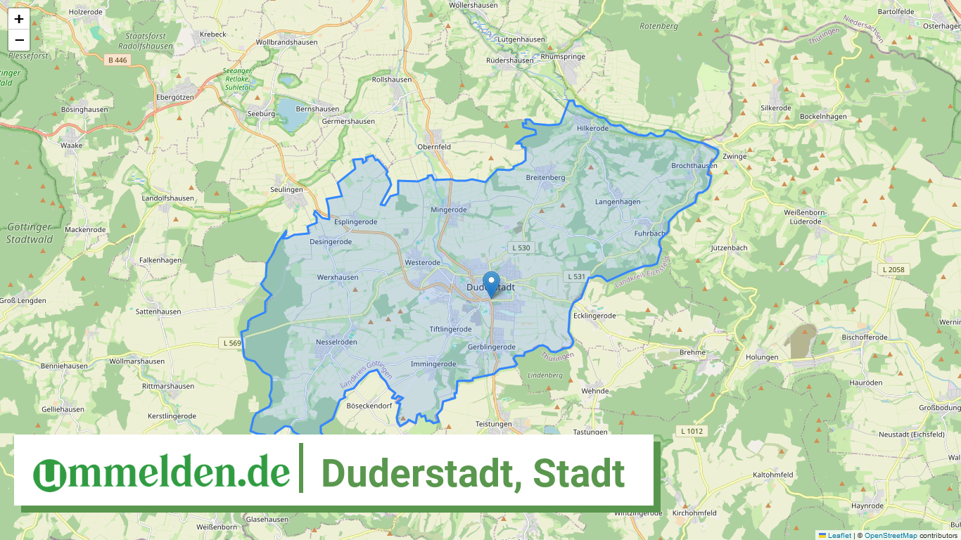 031590010010 Duderstadt Stadt
