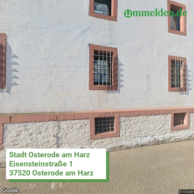 031590026026 streetview amt Osterode am Harz Stadt