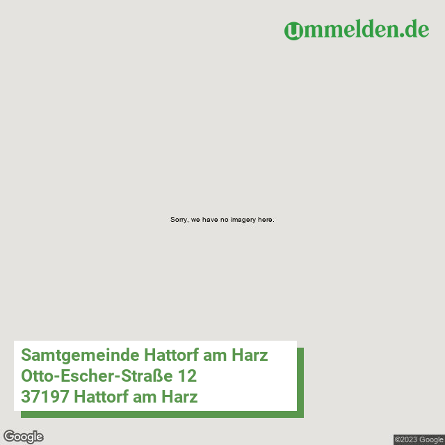 031595403020 streetview amt Hoerden am Harz