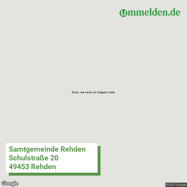 032515405 streetview amt Samtgemeinde Rehden