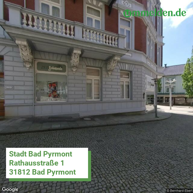 032520003003 streetview amt Bad Pyrmont Stadt