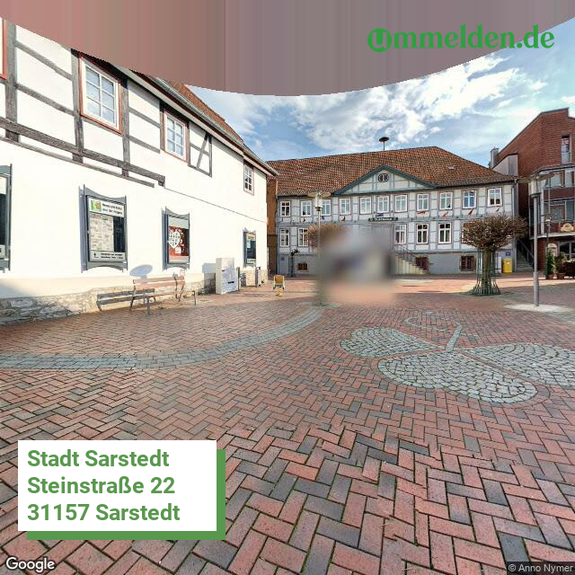 032540028028 streetview amt Sarstedt Stadt