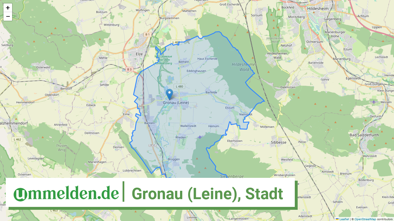 032545406043 Gronau Leine Stadt