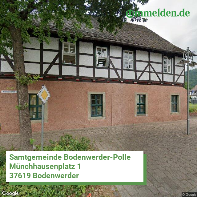 032555408 streetview amt Samtgemeinde Bodenwerder Polle