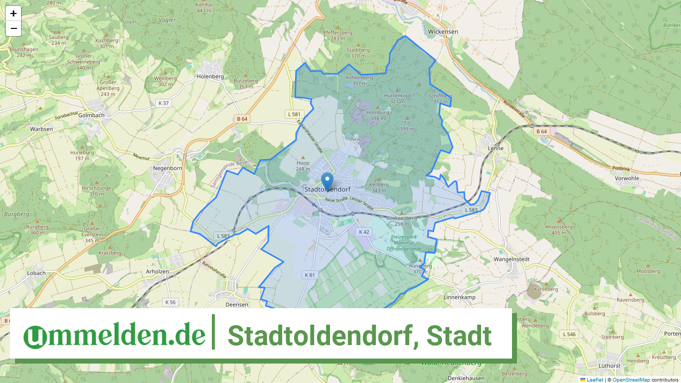 032555409034 Stadtoldendorf Stadt