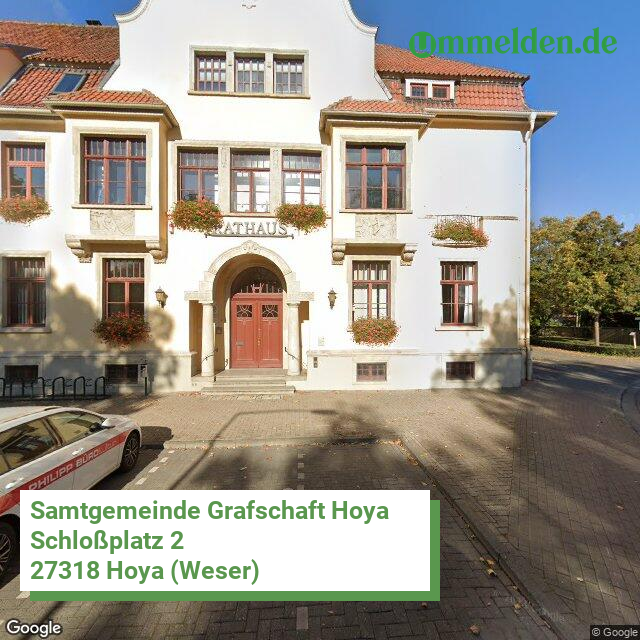 032565409 streetview amt Samtgemeinde Grafschaft Hoya