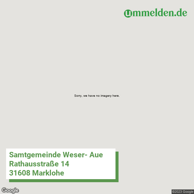 032565411 streetview amt Samtgemeinde Weser Aue