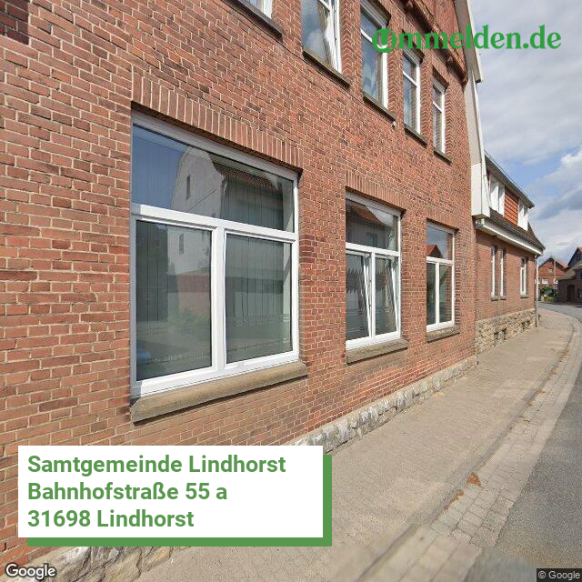 032575402 streetview amt Samtgemeinde Lindhorst