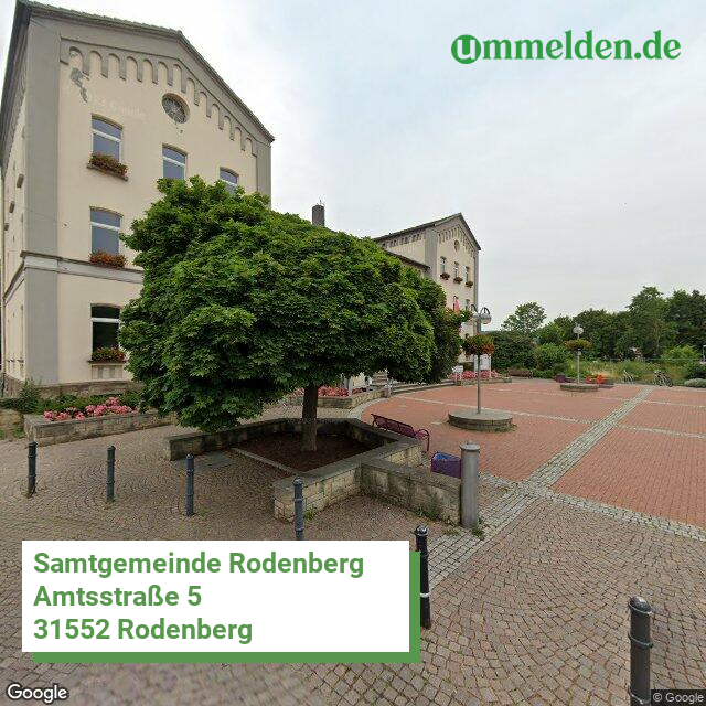 032575406 streetview amt Samtgemeinde Rodenberg