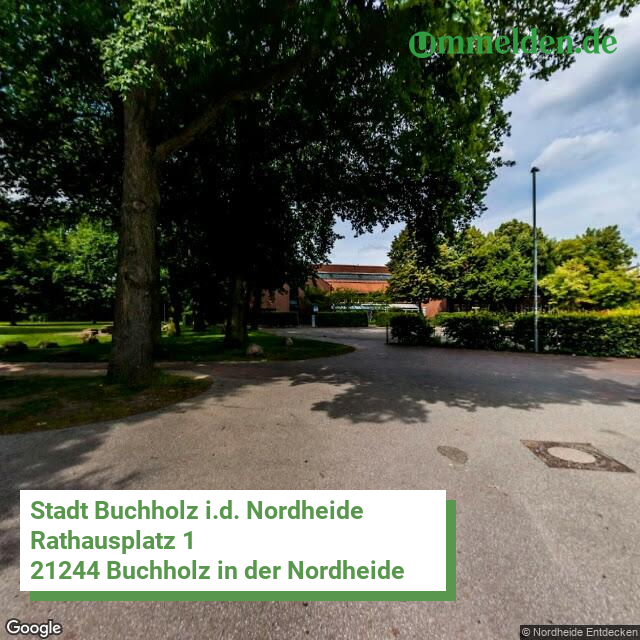 033530005005 streetview amt Buchholz in der Nordheide Stadt