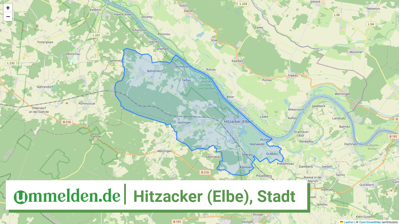 033545406009 Hitzacker Elbe Stadt