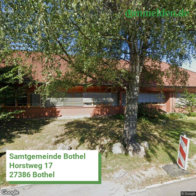 033575401 streetview amt Samtgemeinde Bothel