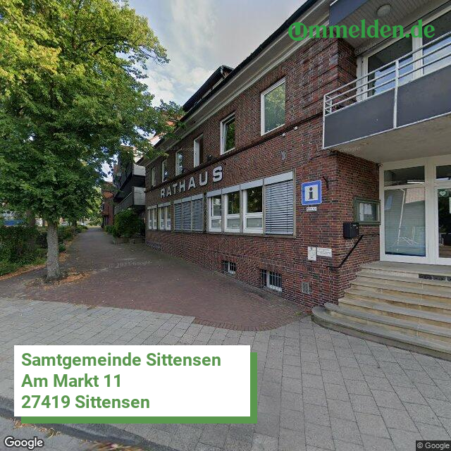 033575405 streetview amt Samtgemeinde Sittensen