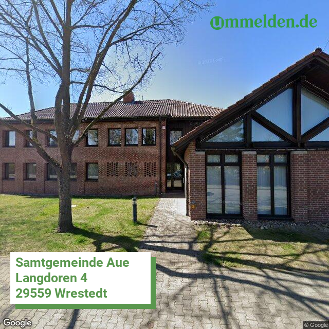 033605408 streetview amt Samtgemeinde Aue