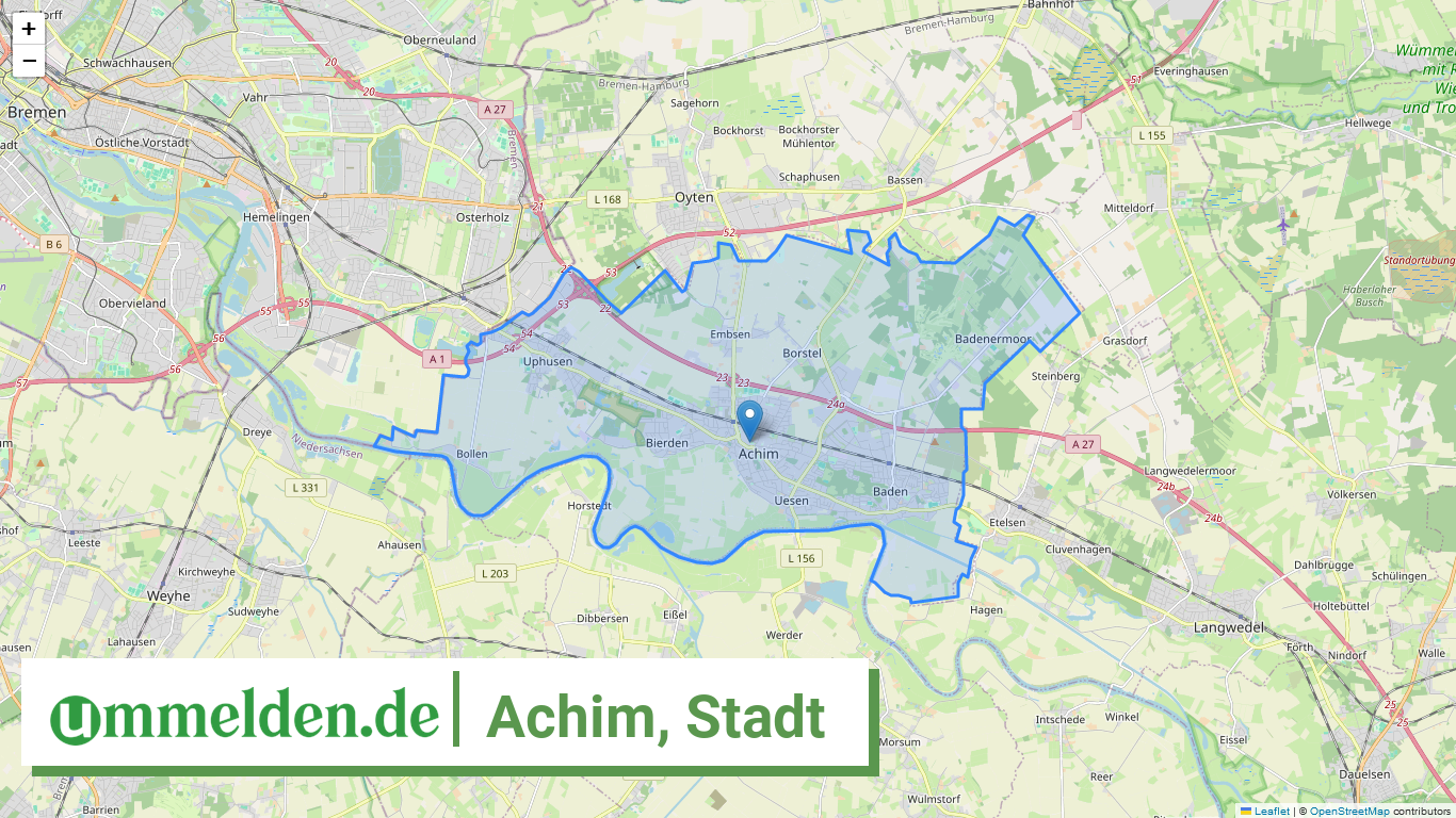 033610001001 Achim Stadt