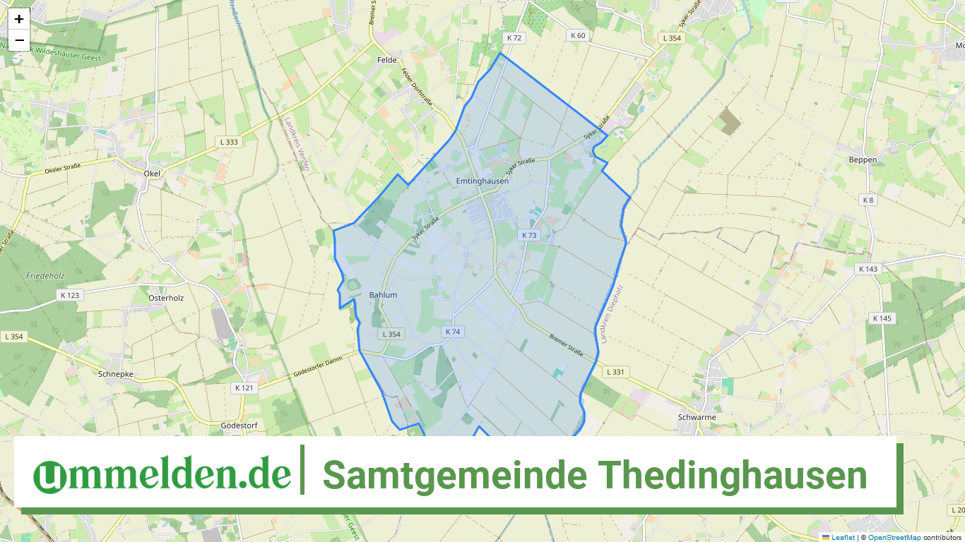 033615401 Samtgemeinde Thedinghausen