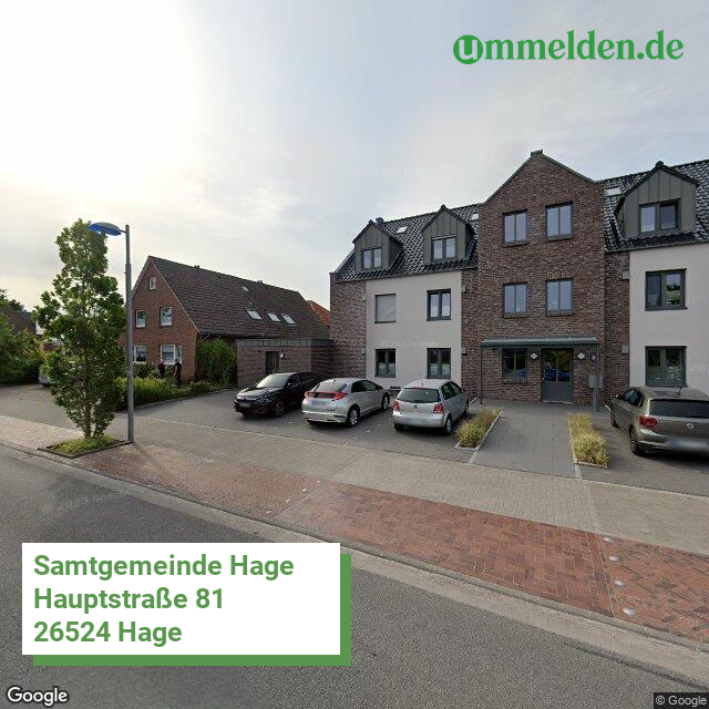 034525403 streetview amt Samtgemeinde Hage