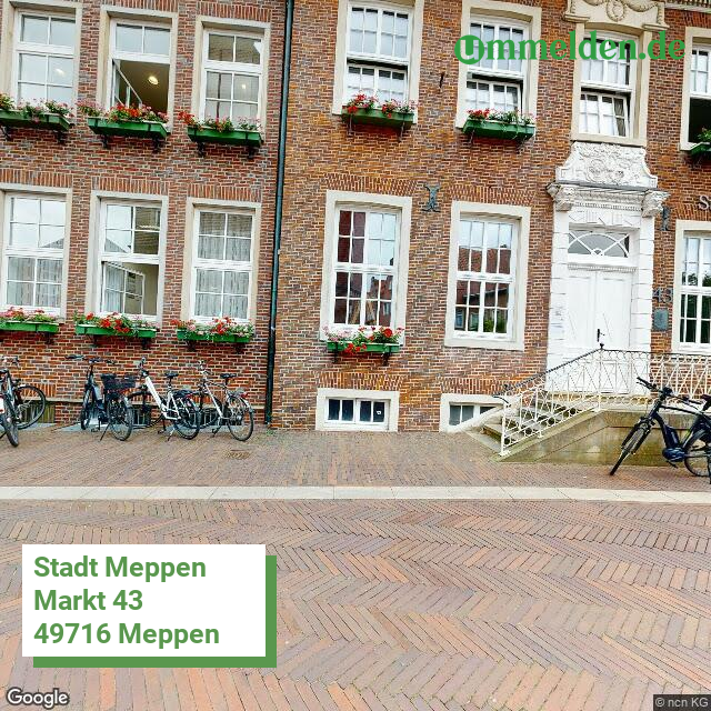 034540035035 streetview amt Meppen Stadt