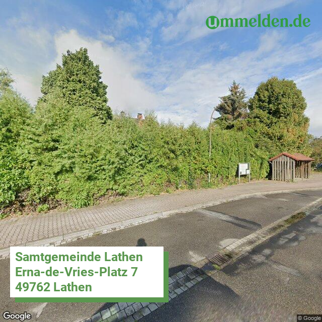 034545404 streetview amt Samtgemeinde Lathen