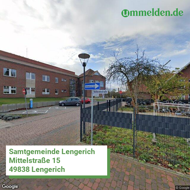 034545405 streetview amt Samtgemeinde Lengerich