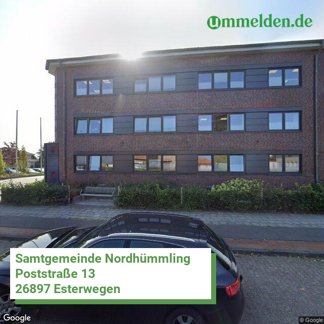 034545406 streetview amt Samtgemeinde Nordhuemmling