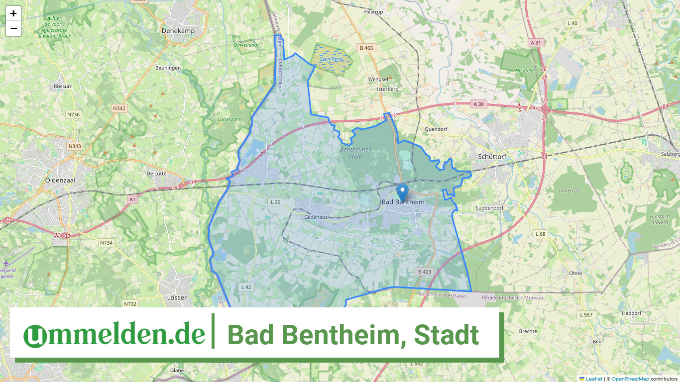 034560001001 Bad Bentheim Stadt