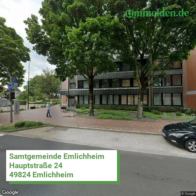 034565401 streetview amt Samtgemeinde Emlichheim