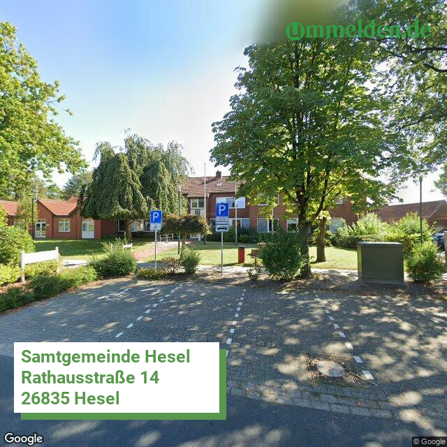 034575402 streetview amt Samtgemeinde Hesel