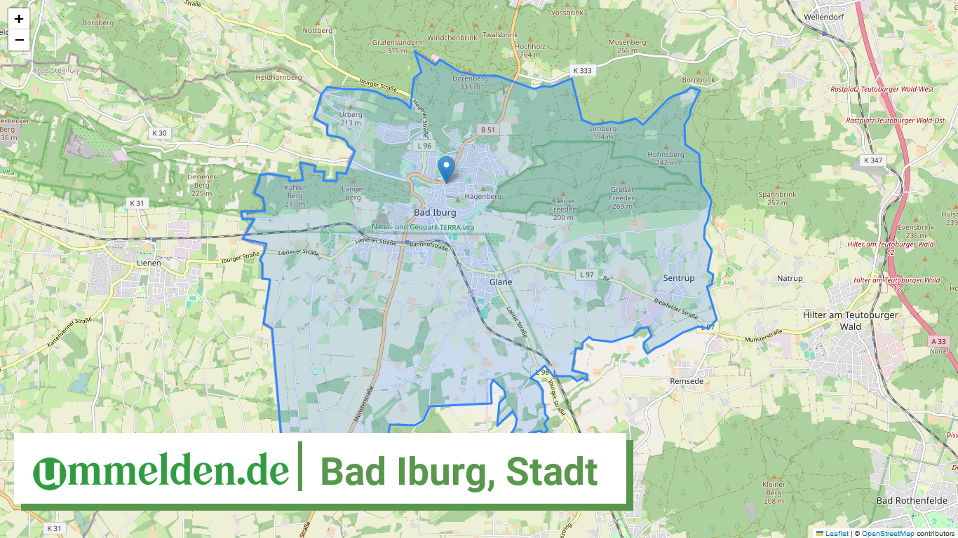 034590004004 Bad Iburg Stadt