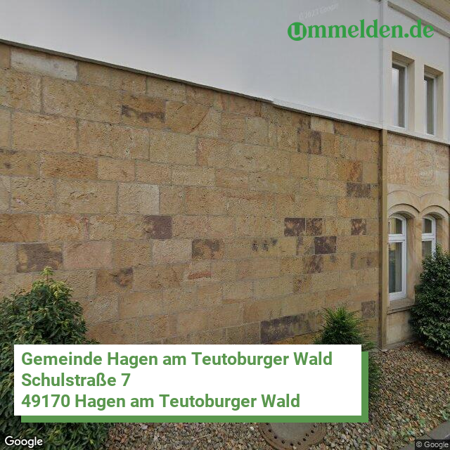 034590020020 streetview amt Hagen am Teutoburger Wald