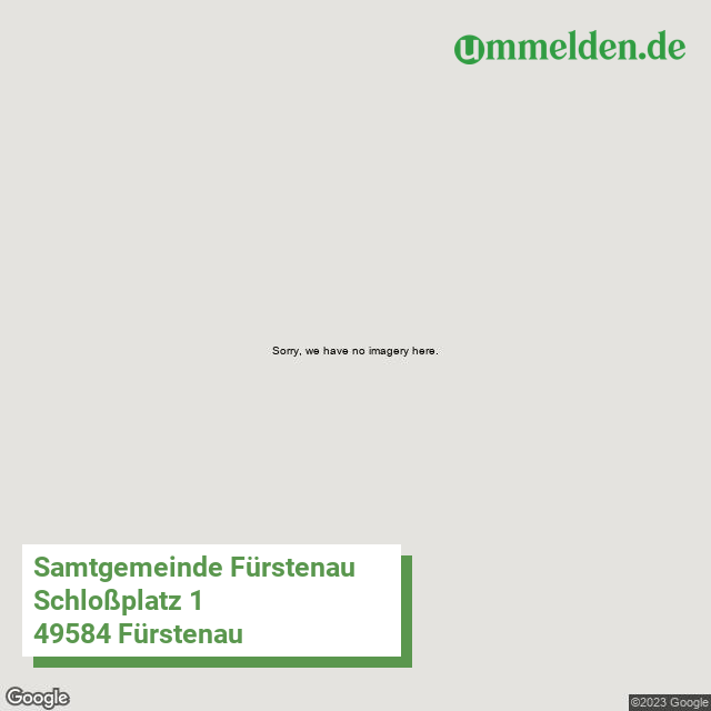 034595403 streetview amt Samtgemeinde Fuerstenau