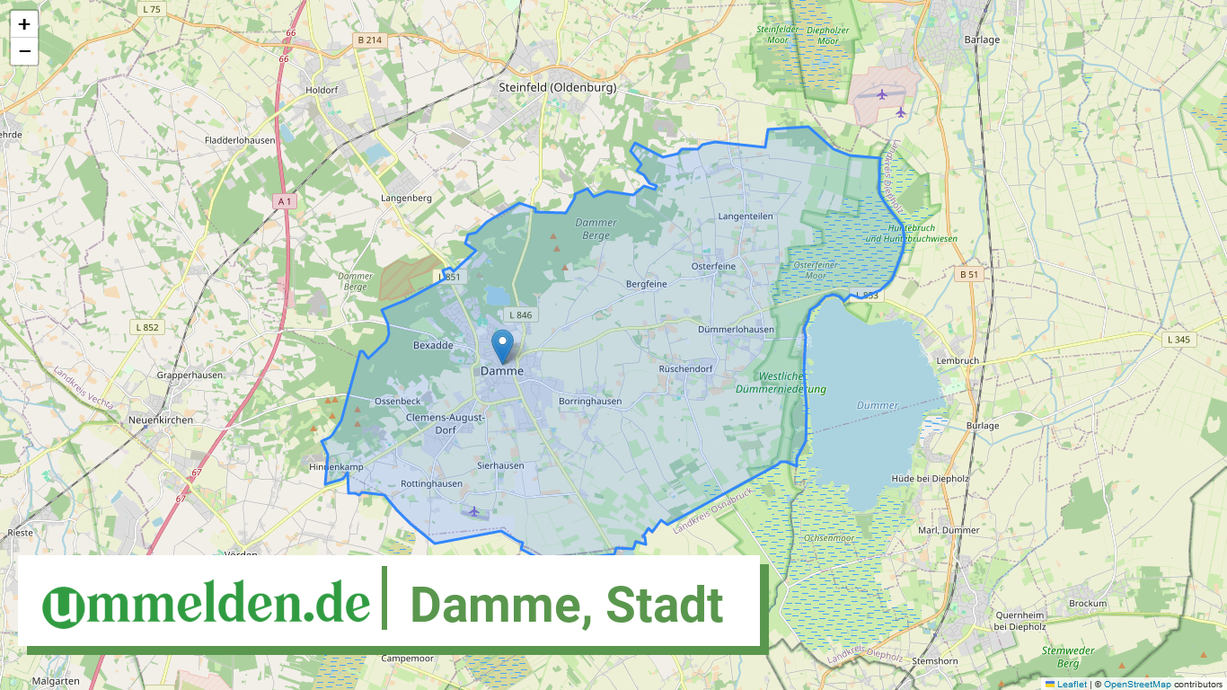 034600002002 Damme Stadt