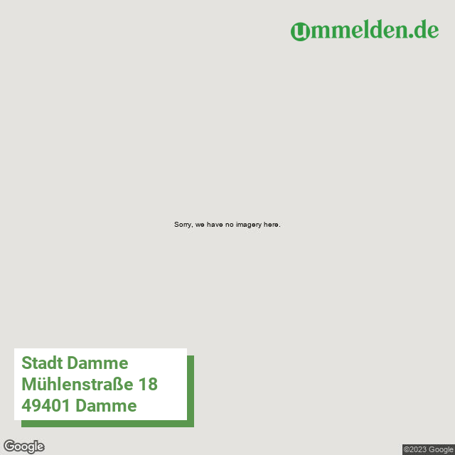 034600002002 streetview amt Damme Stadt