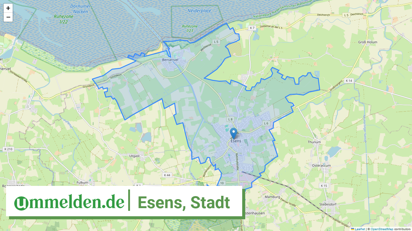 034625401003 Esens Stadt