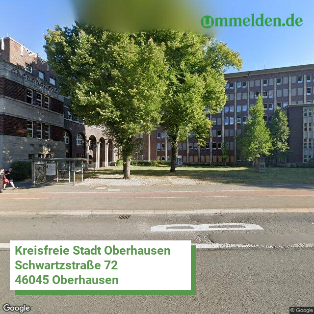 051190000000 streetview amt Oberhausen Stadt