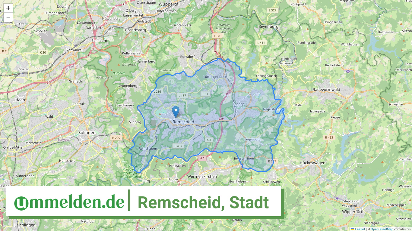 051200000000 Remscheid Stadt