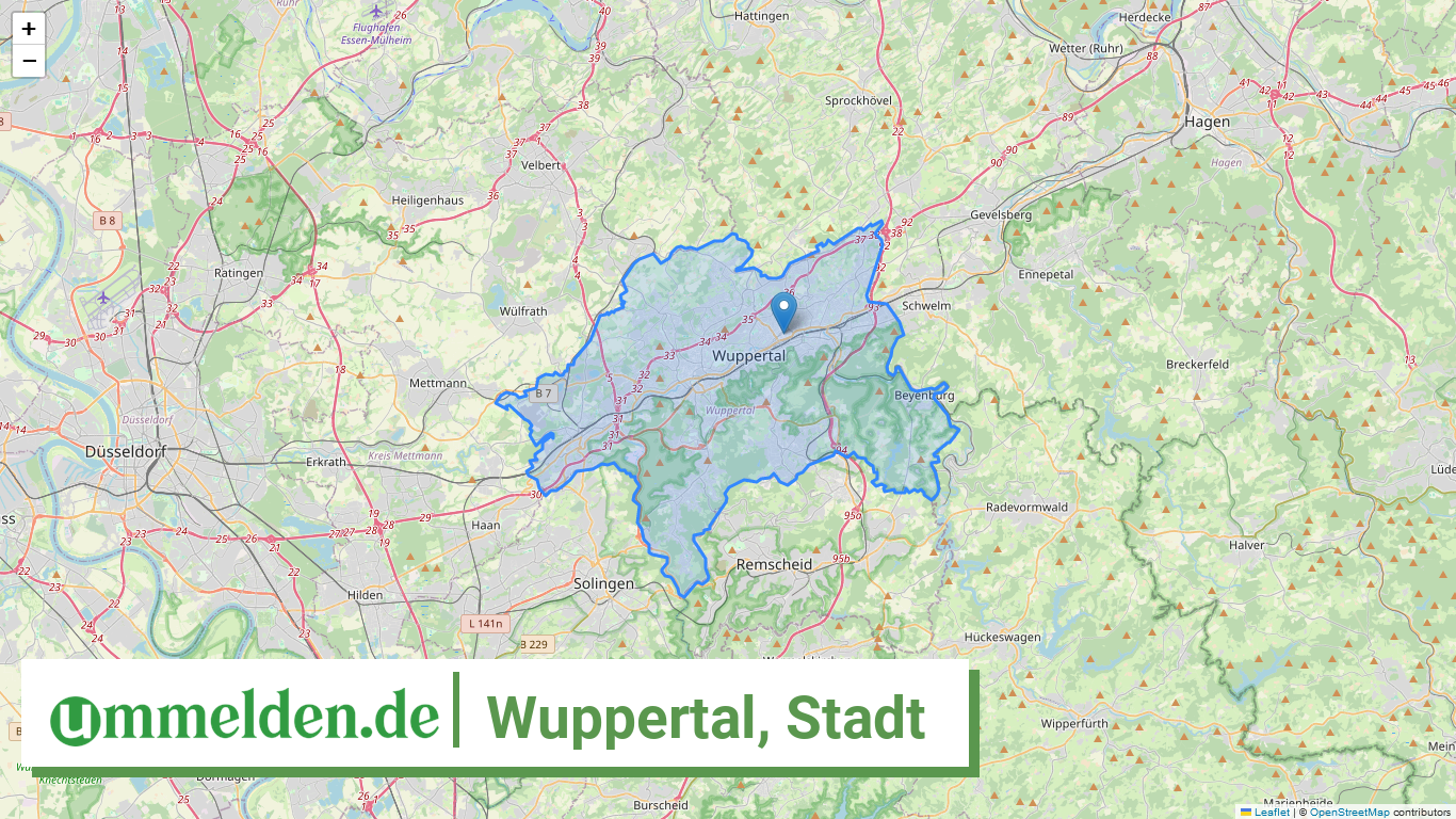 051240000000 Wuppertal Stadt