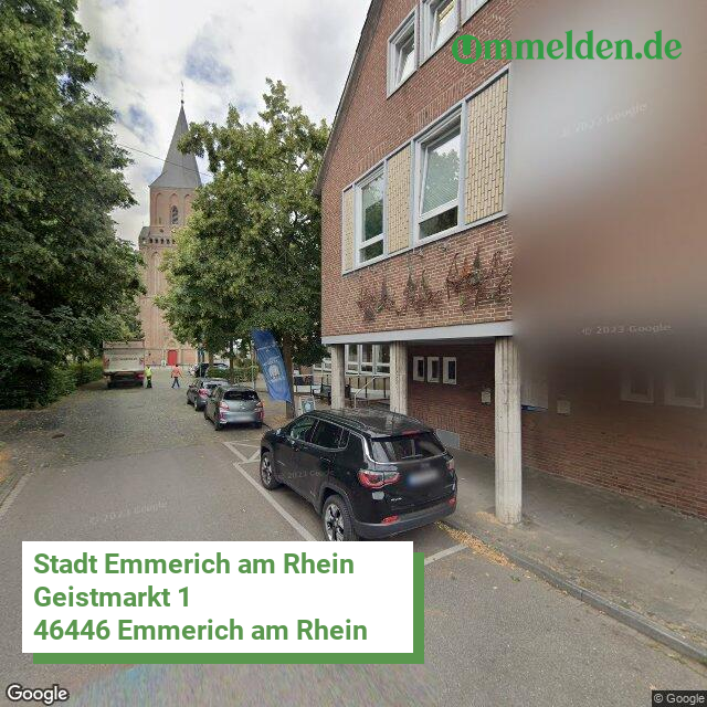 051540008008 streetview amt Emmerich am Rhein Stadt