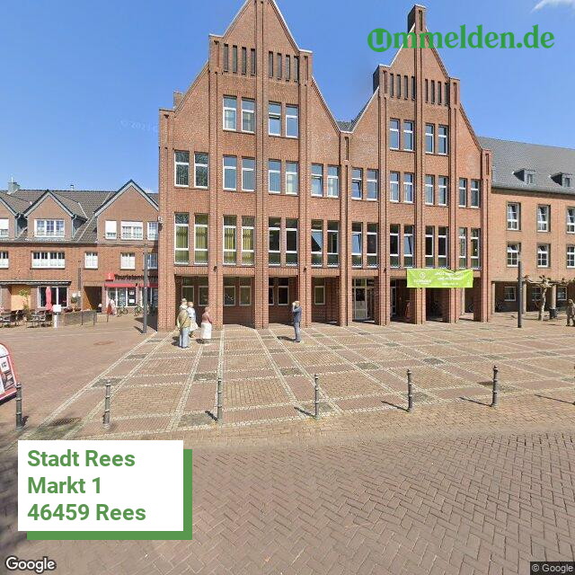 051540044044 streetview amt Rees Stadt