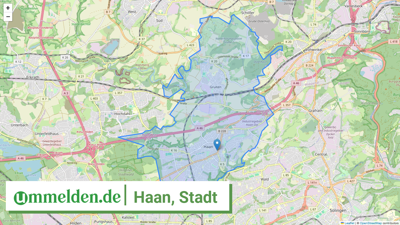 051580008008 Haan Stadt